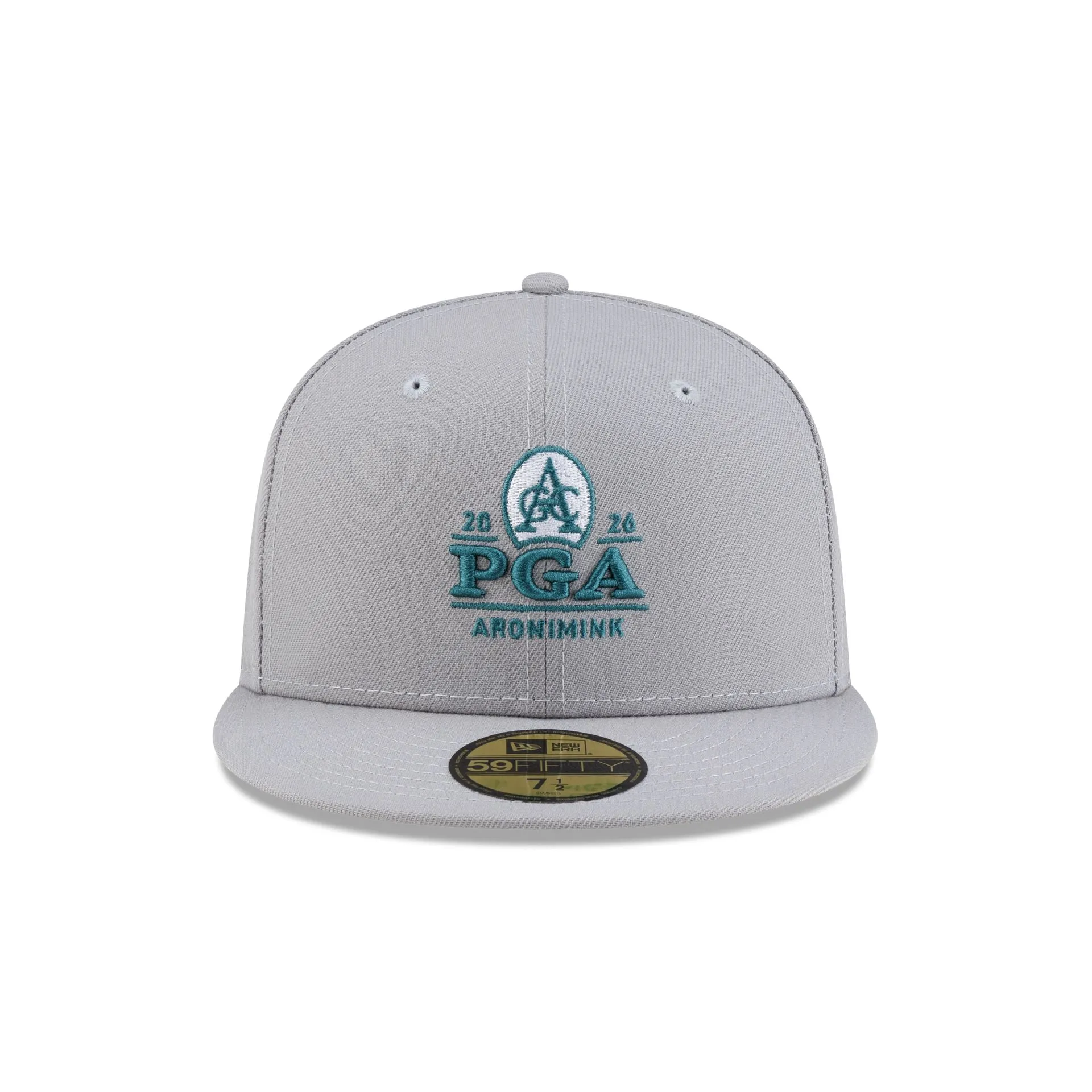 2026 PGA Championship Aronimink Gray 59FIFTY Fitted Hat sold by New Era product image thumbnail 2
