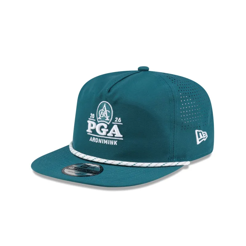 2026 PGA Championship Aronimink Performance Green 19TWENTY Adjustable Hat made by New Era