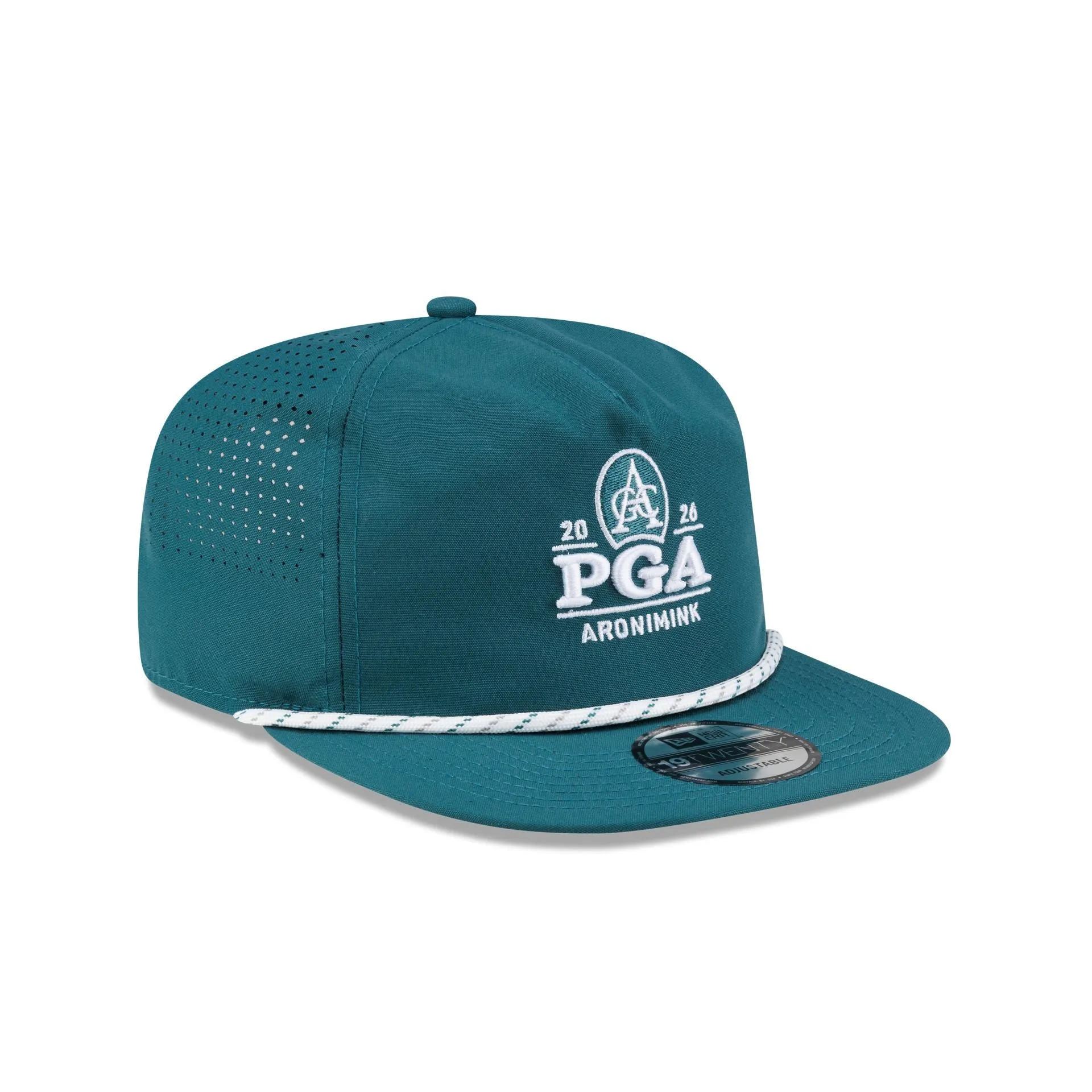 2026 PGA Championship Aronimink Performance Green 19TWENTY Adjustable Hat sold by New Era product image thumbnail 3
