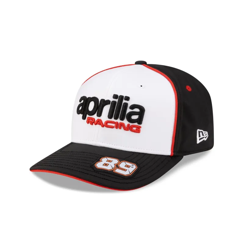 Aprilia Racing Jorge Martín White 9SEVENTY Stretch-Snap Hat made by New Era