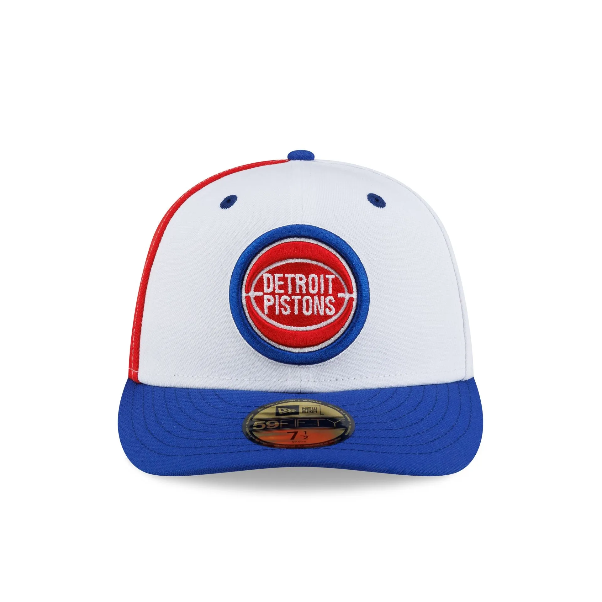 Detroit Pistons Hardwood Classics 90s White 59FIFTY Fitted Hat sold by New Era product image thumbnail 2