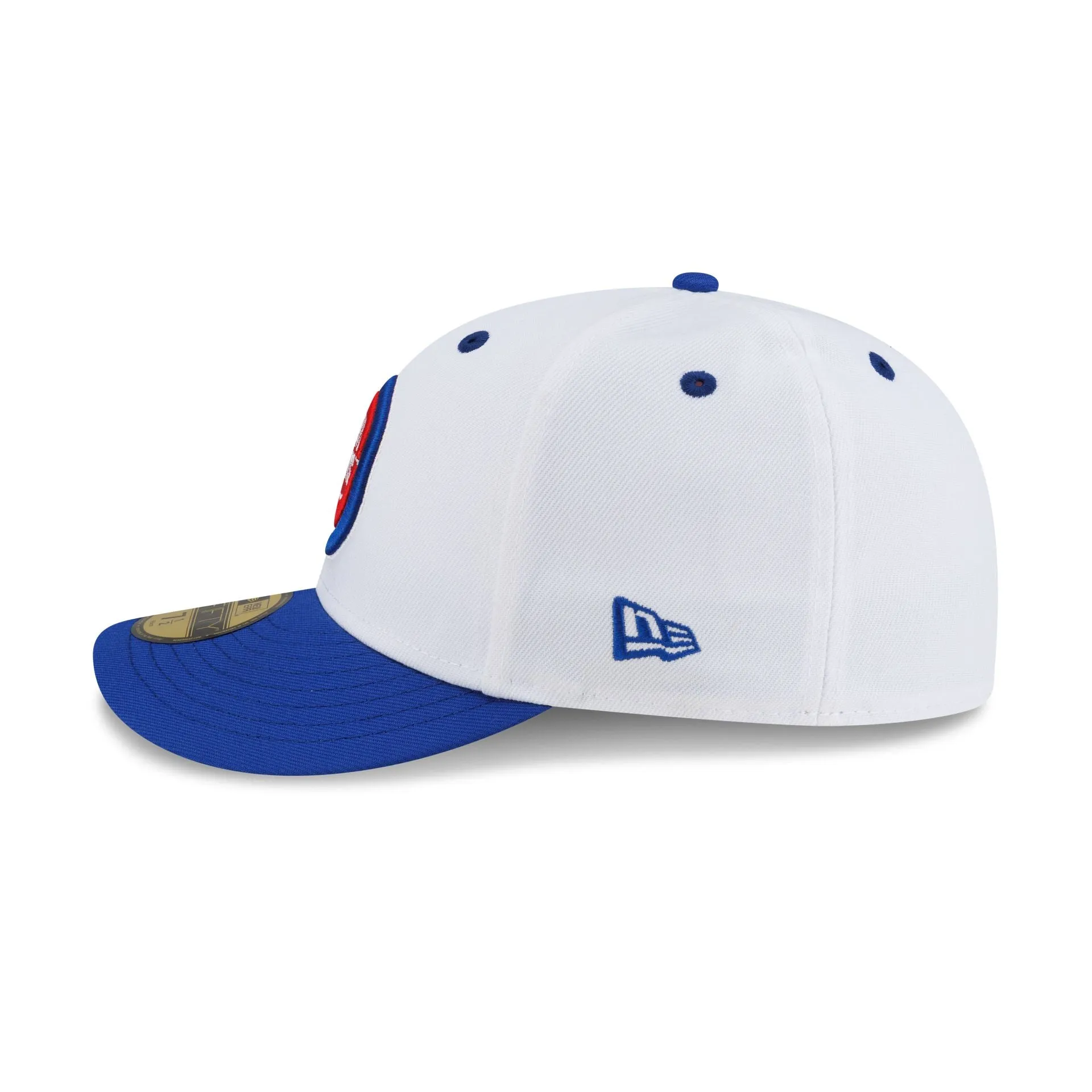 Detroit Pistons Hardwood Classics 90s White 59FIFTY Fitted Hat sold by New Era product image thumbnail 4