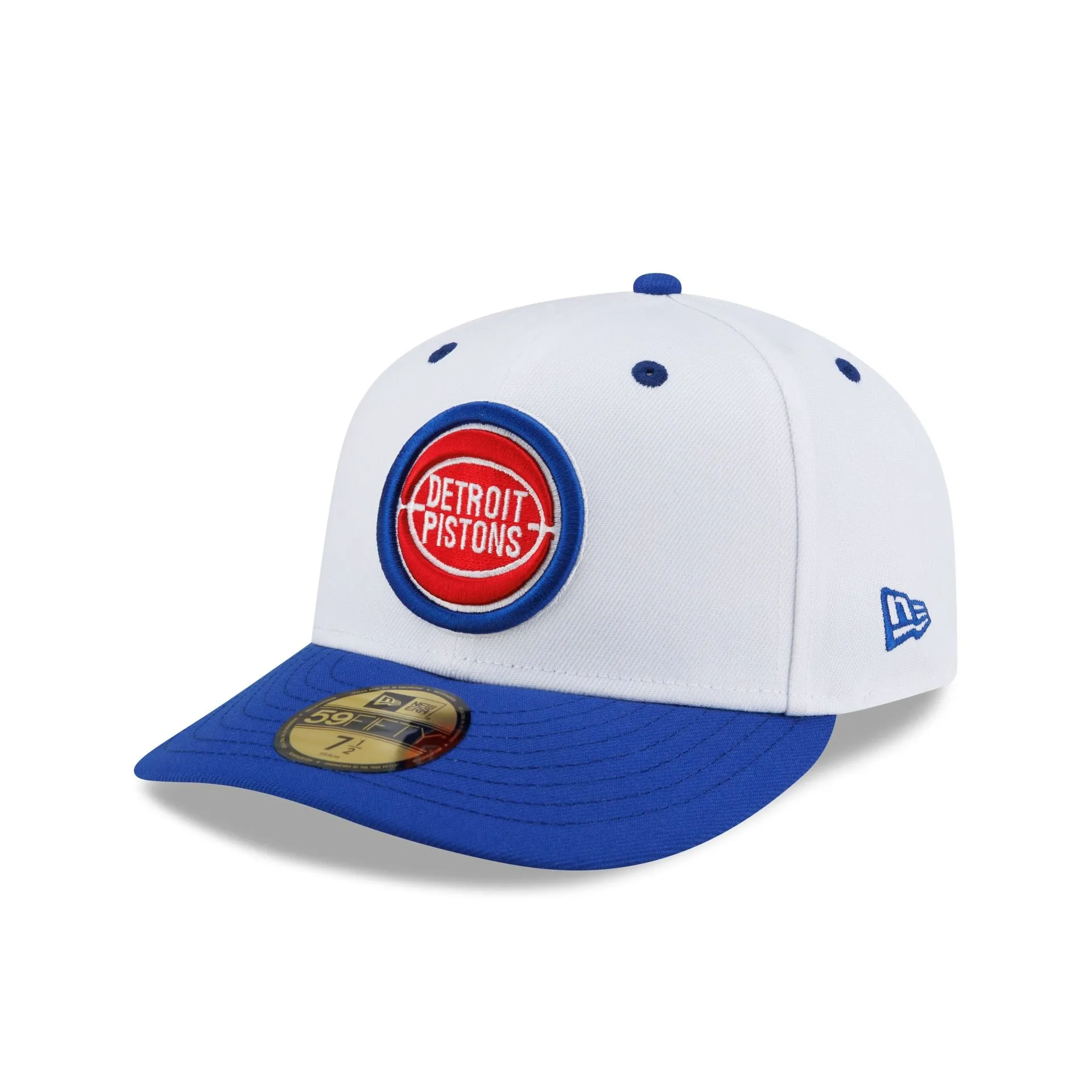 Detroit Pistons Hardwood Classics 90s White 59FIFTY Fitted Hat sold by New Era