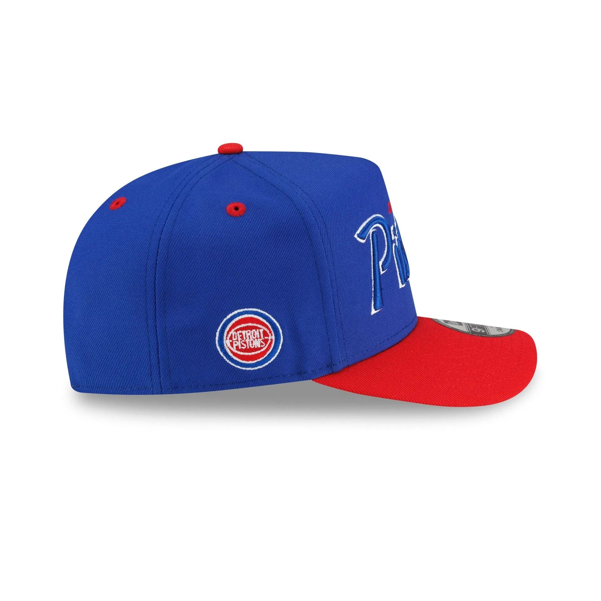 Detroit Pistons Hardwood Classics 90s Script 9FIFTY A-Frame Snapback Hat sold by New Era product image thumbnail 4