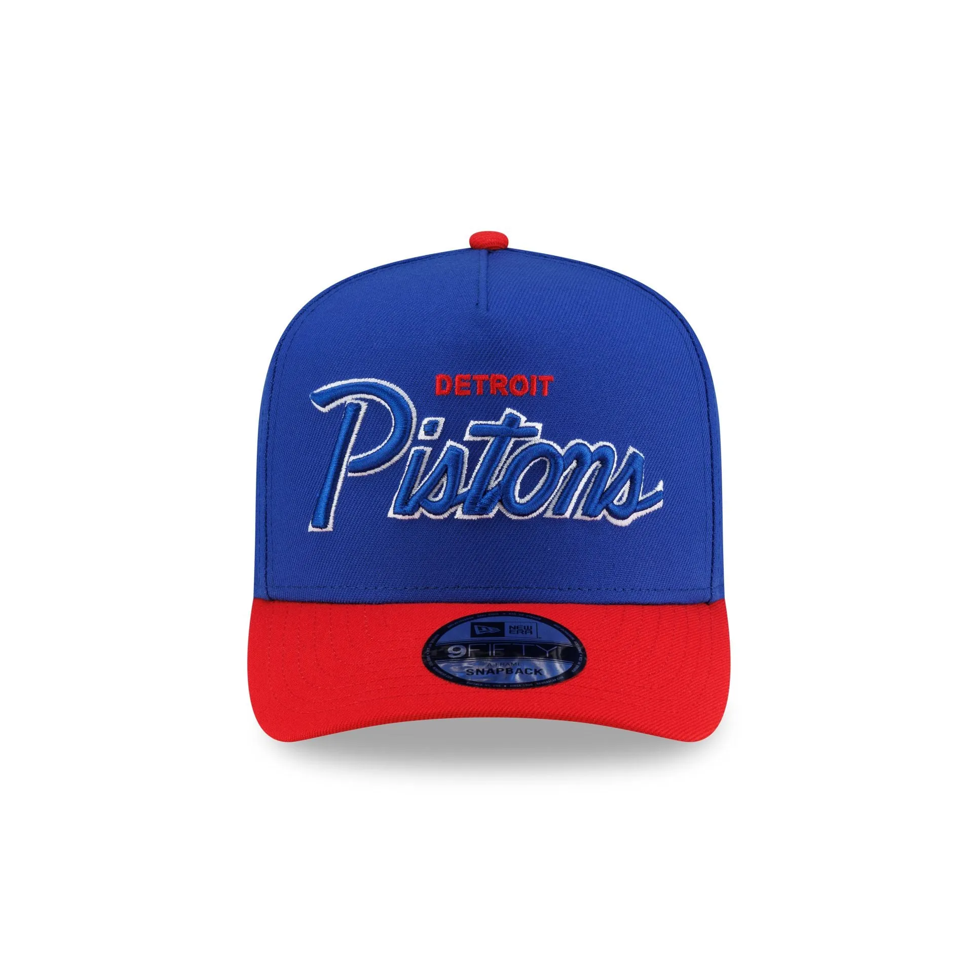 Detroit Pistons Hardwood Classics 90s Script 9FIFTY A-Frame Snapback Hat sold by New Era product image thumbnail 2