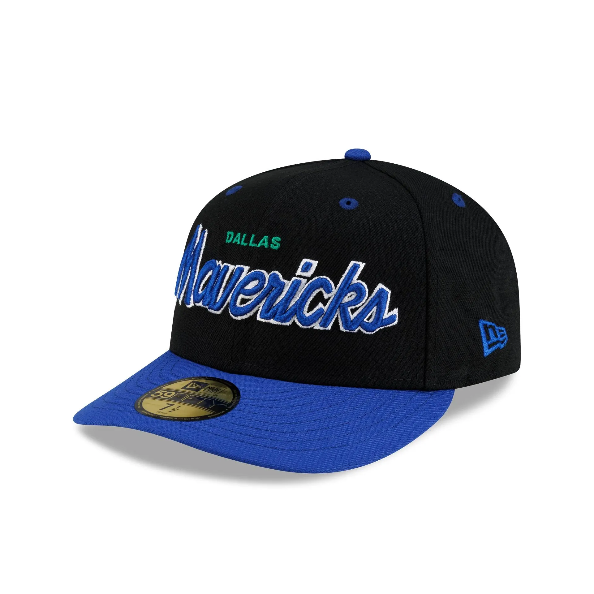 Dallas Mavericks Hardwood Classics 90s Script 59FIFTY Fitted Hat sold by New Era product image thumbnail 3