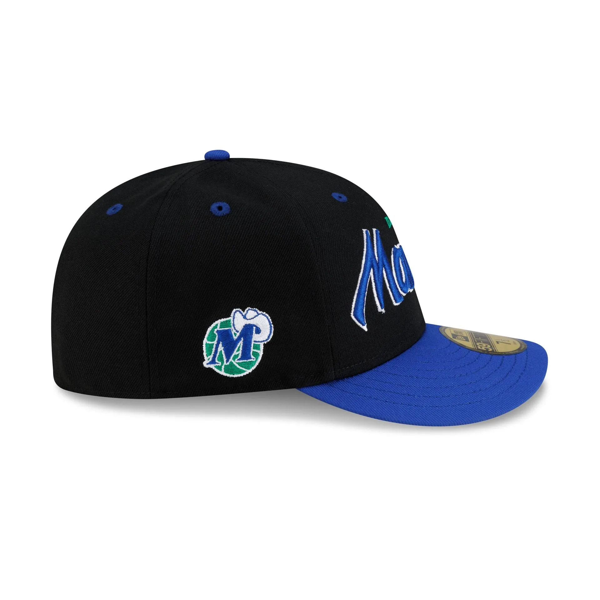 Dallas Mavericks Hardwood Classics 90s Script 59FIFTY Fitted Hat sold by New Era product image thumbnail 4