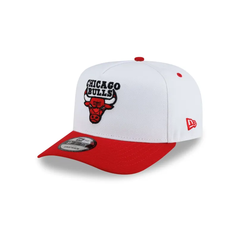 Chicago Bulls Hardwood Classics 90s Panel 9FIFTY A-Frame Snapback Hat made by New Era