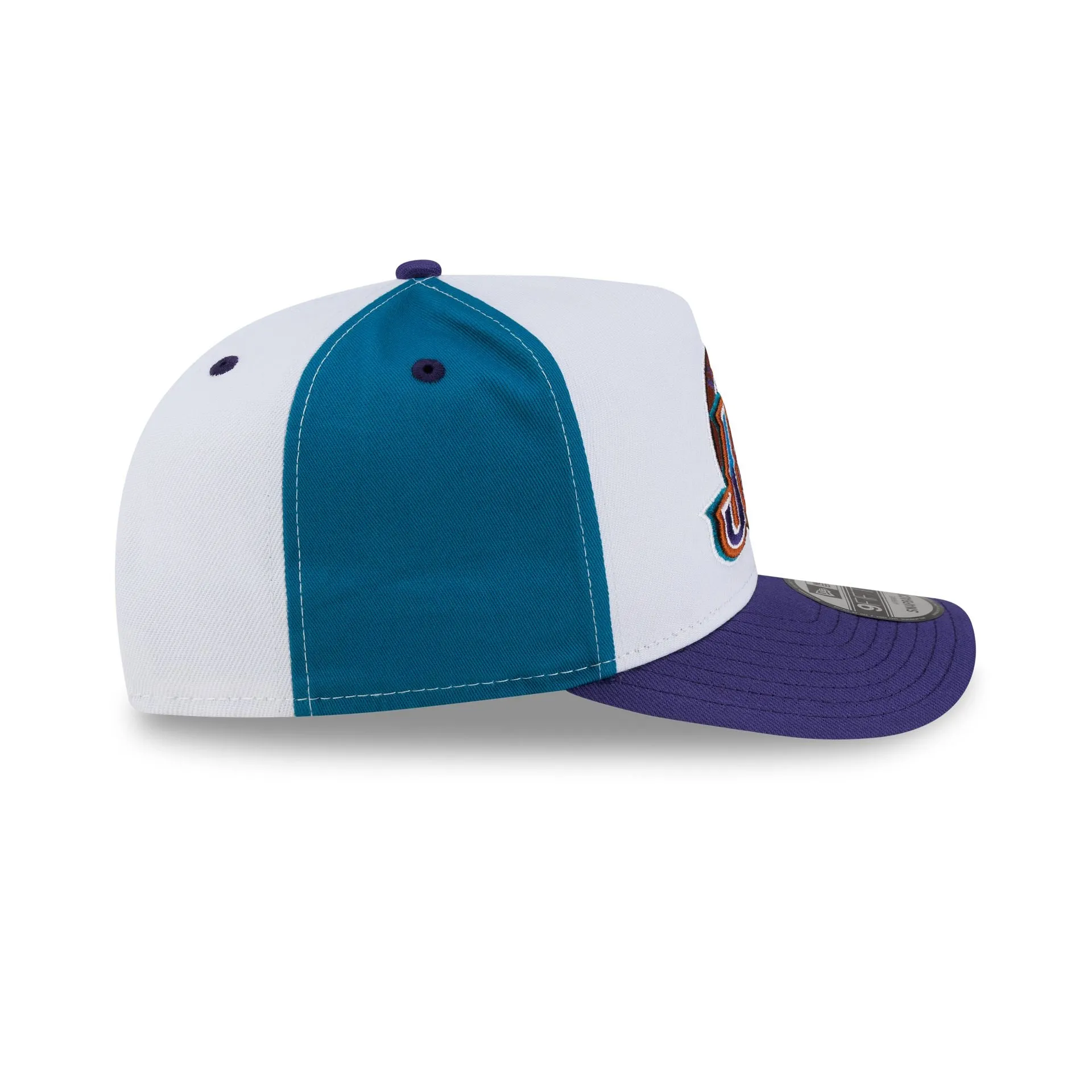 Utah Jazz Hardwood Classics 90s Panel 9FIFTY A-Frame Snapback Hat sold by New Era product image thumbnail 5