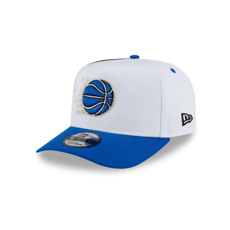 Orlando Magic Hardwood Classics 90s Panel 9FIFTY A-Frame Snapback Hat made by New Era