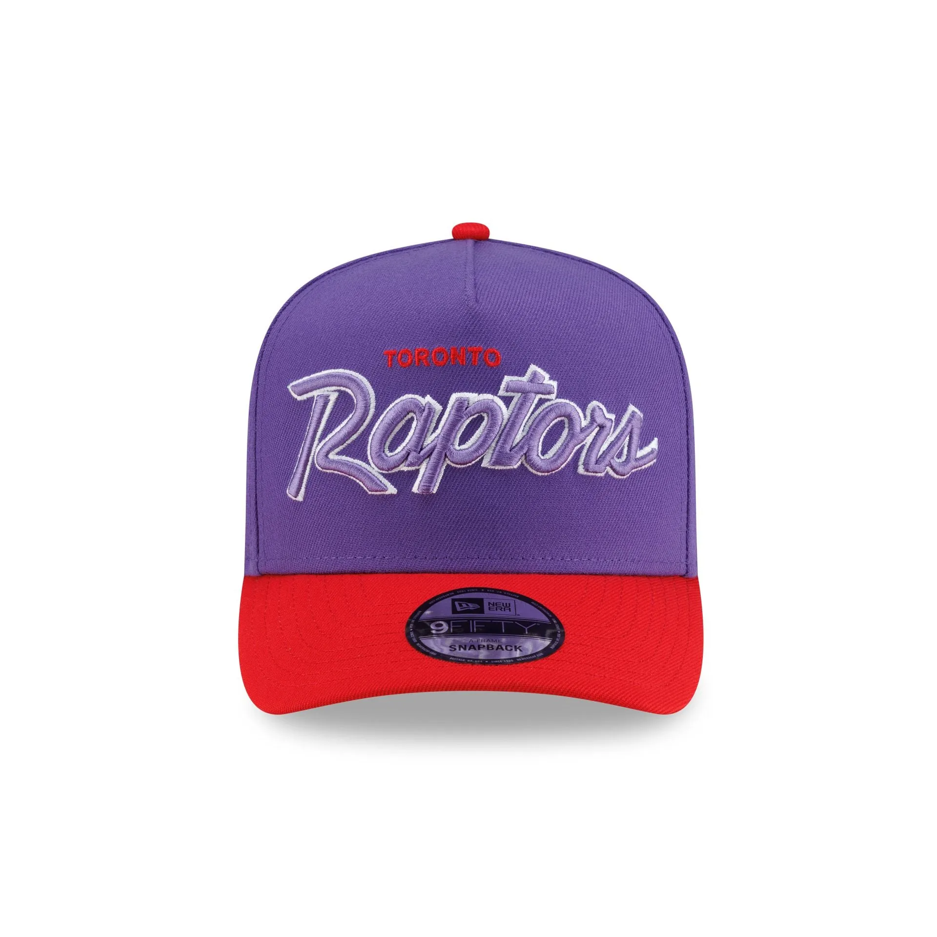 Toronto Raptors Hardwood Classics 90s Script 9FIFTY A-Frame Snapback Hat sold by New Era product image thumbnail 2