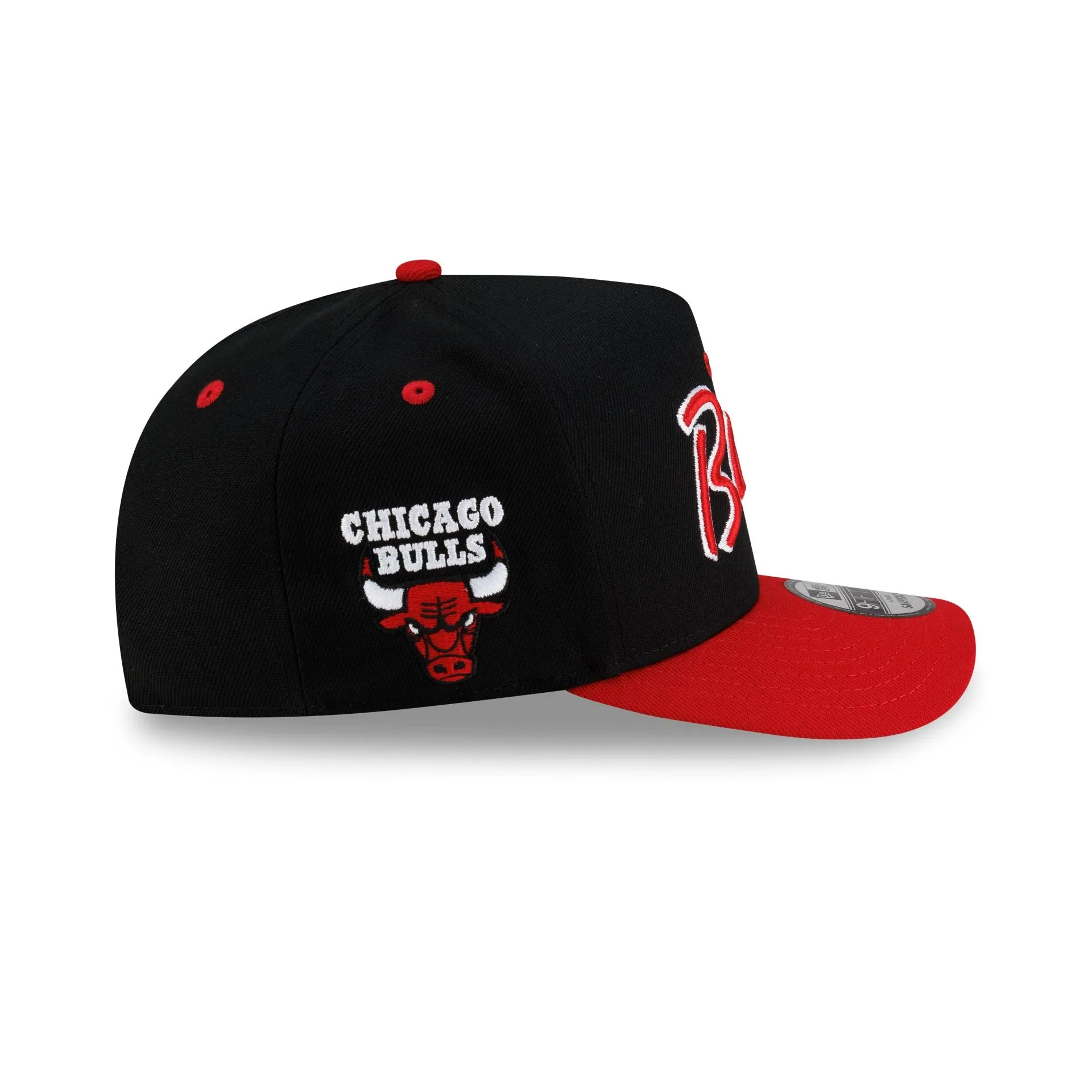 Chicago Bulls Hardwood Classics 90s Script 9FIFTY A-Frame Snapback Hat sold by New Era product image thumbnail 4