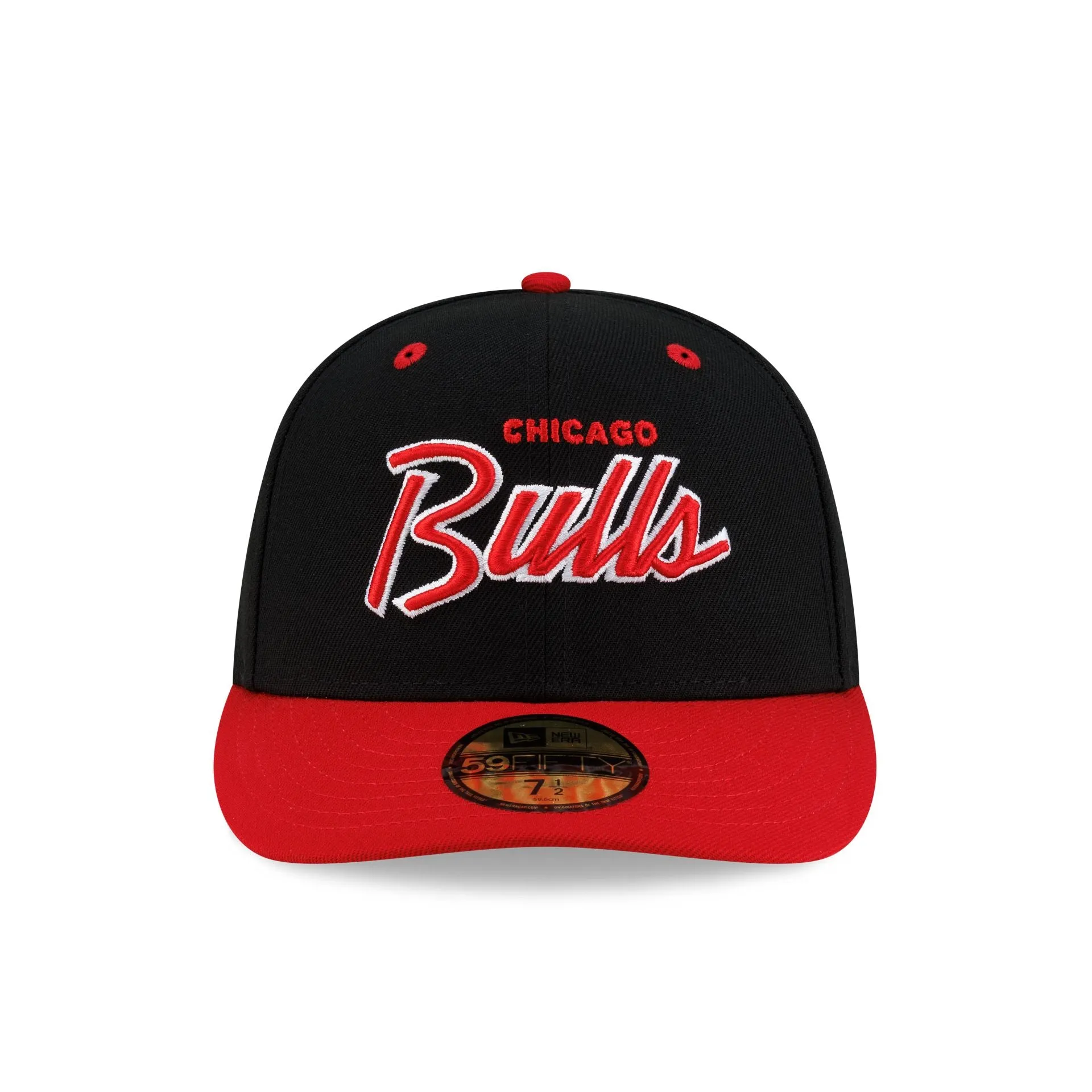 Chicago Bulls Hardwood Classics 90s Script 59FIFTY Fitted Hat sold by New Era product image thumbnail 2