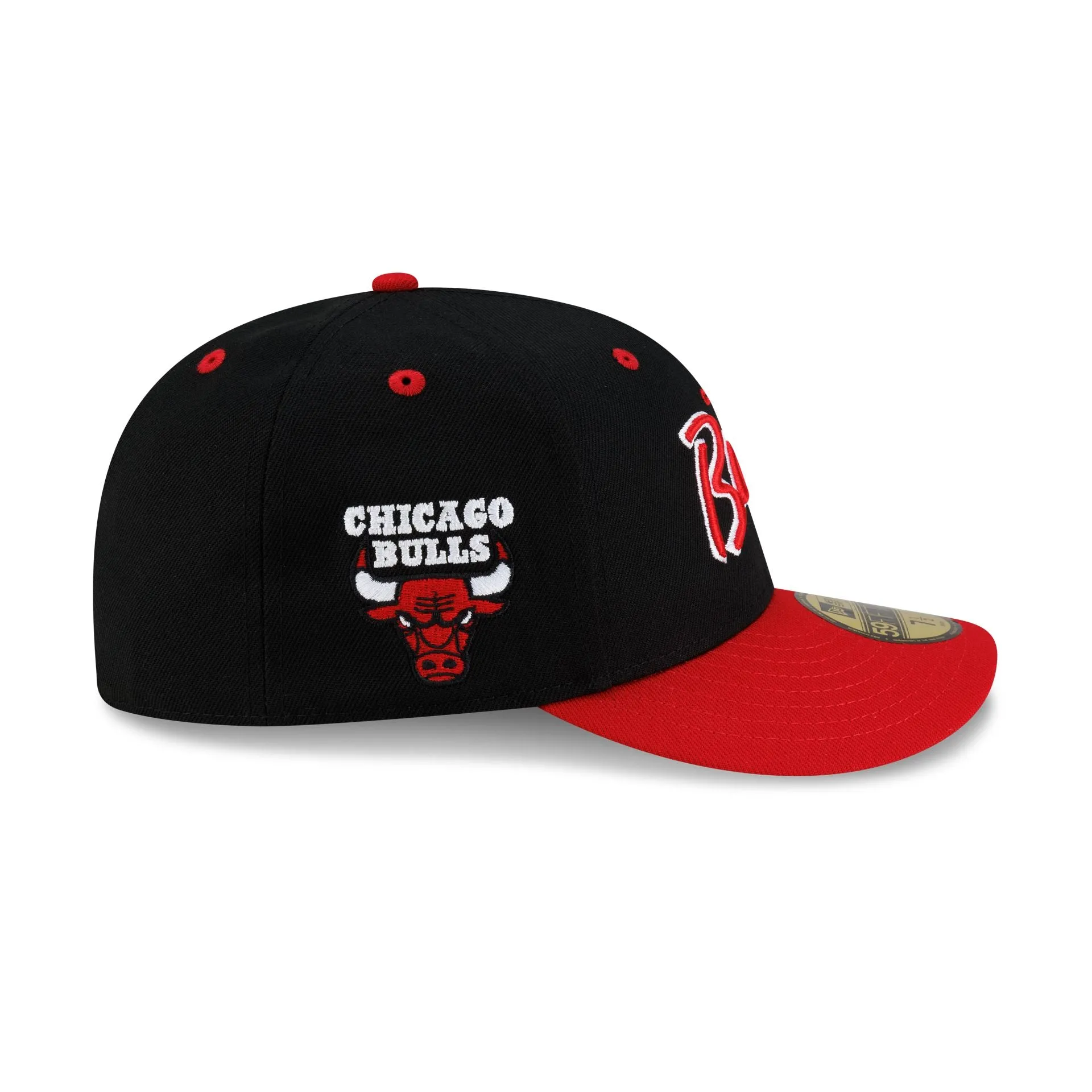 Chicago Bulls Hardwood Classics 90s Script 59FIFTY Fitted Hat sold by New Era product image thumbnail 4
