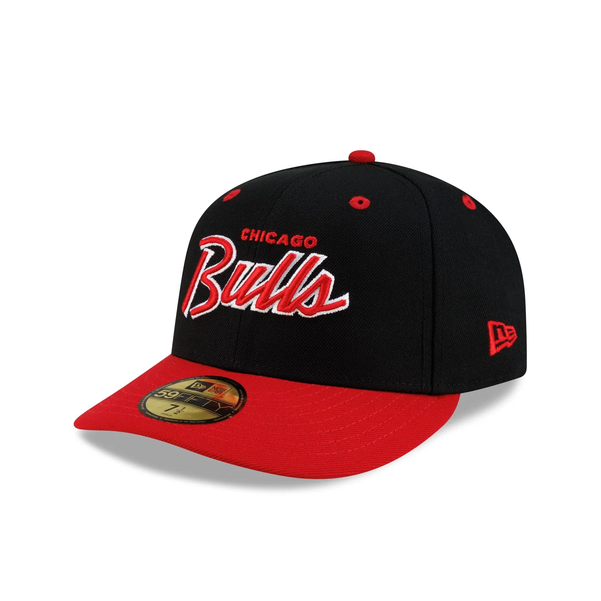 Chicago Bulls Hardwood Classics 90s Script 59FIFTY Fitted Hat sold by New Era product image thumbnail 3