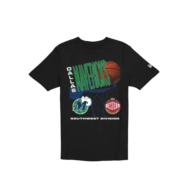Dallas Mavericks Hardwood Classics 90s T-Shirt made by New Era