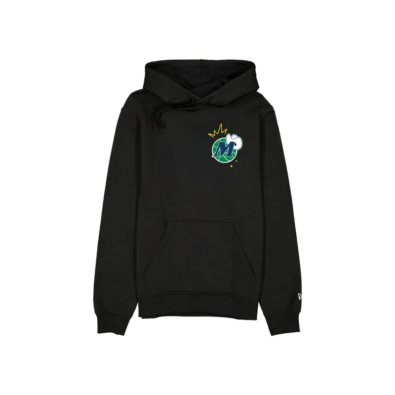 Dallas Mavericks Hardwood Classics 90s Hoodie made by New Era