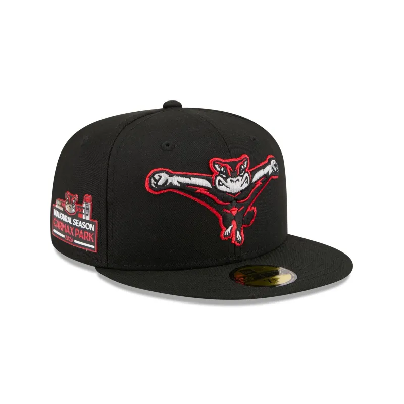 Richmond Flying Squirrels Authentic Collection Home Sidepatch 59FIFTY Fitted Hat made by New Era
