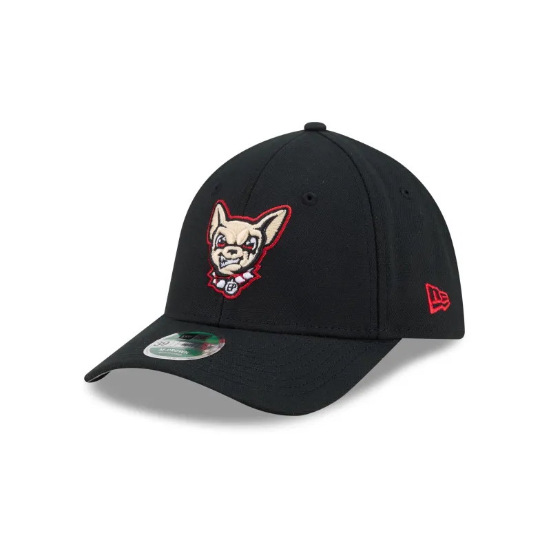 El Paso Chihuahuas Authentic Collection Player Replica 39THIRTY M-Crown Stretch Fit Hat made by New Era