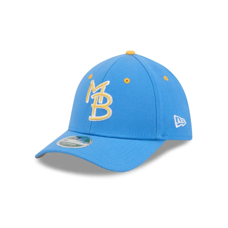 Myrtle Beach Pelicans Authentic Collection Player Replica 39THIRTY M-Crown Stretch Fit Hat made by New Era