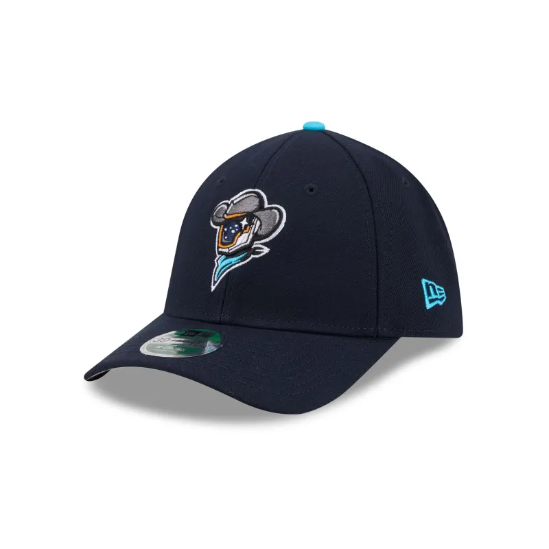 Sugar Land Space Cowboys Authentic Collection Player Replica 39THIRTY M-Crown Stretch Fit Hat made by New Era