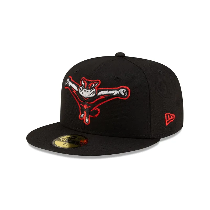 Richmond Flying Squirrels Authentic Collection Home 59FIFTY Fitted Hat made by New Era