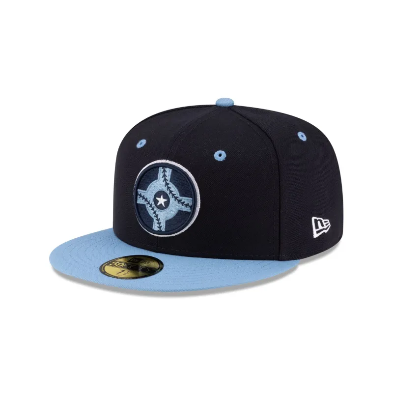 Indianapolis Indians Authentic Collection Alt 59FIFTY Fitted Hat made by New Era