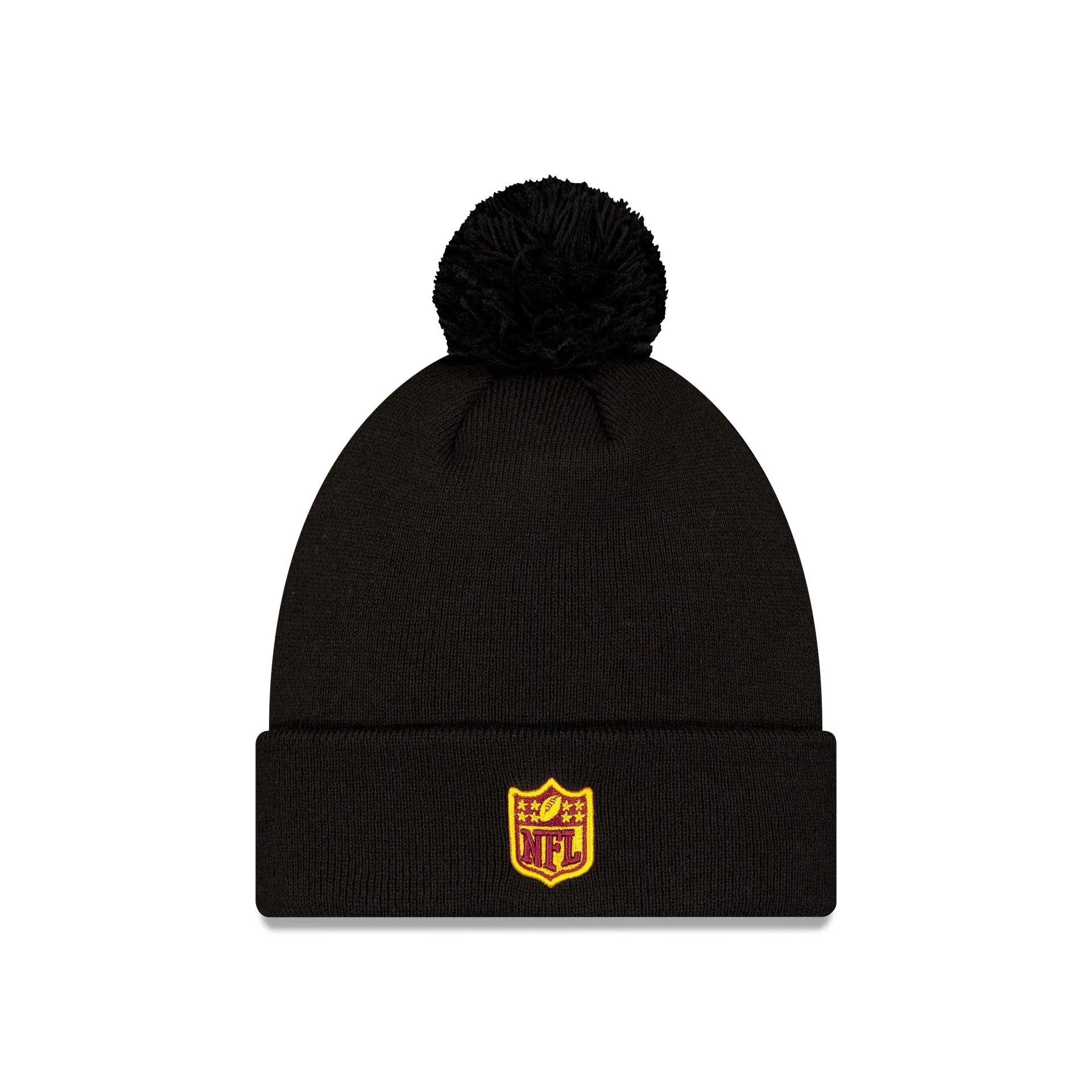Washington Commanders Hail Raiser Pom Knit Hat sold by New Era product image thumbnail 3