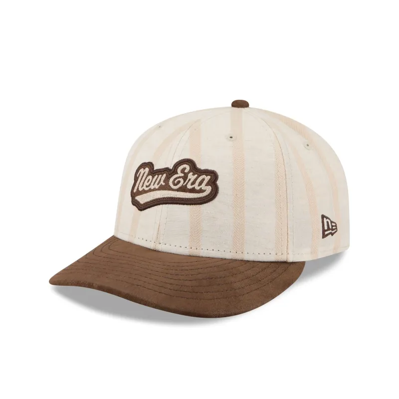 New Era Cap Striped Cotton Low Profile 59FIFTY Fitted Hat made by New Era