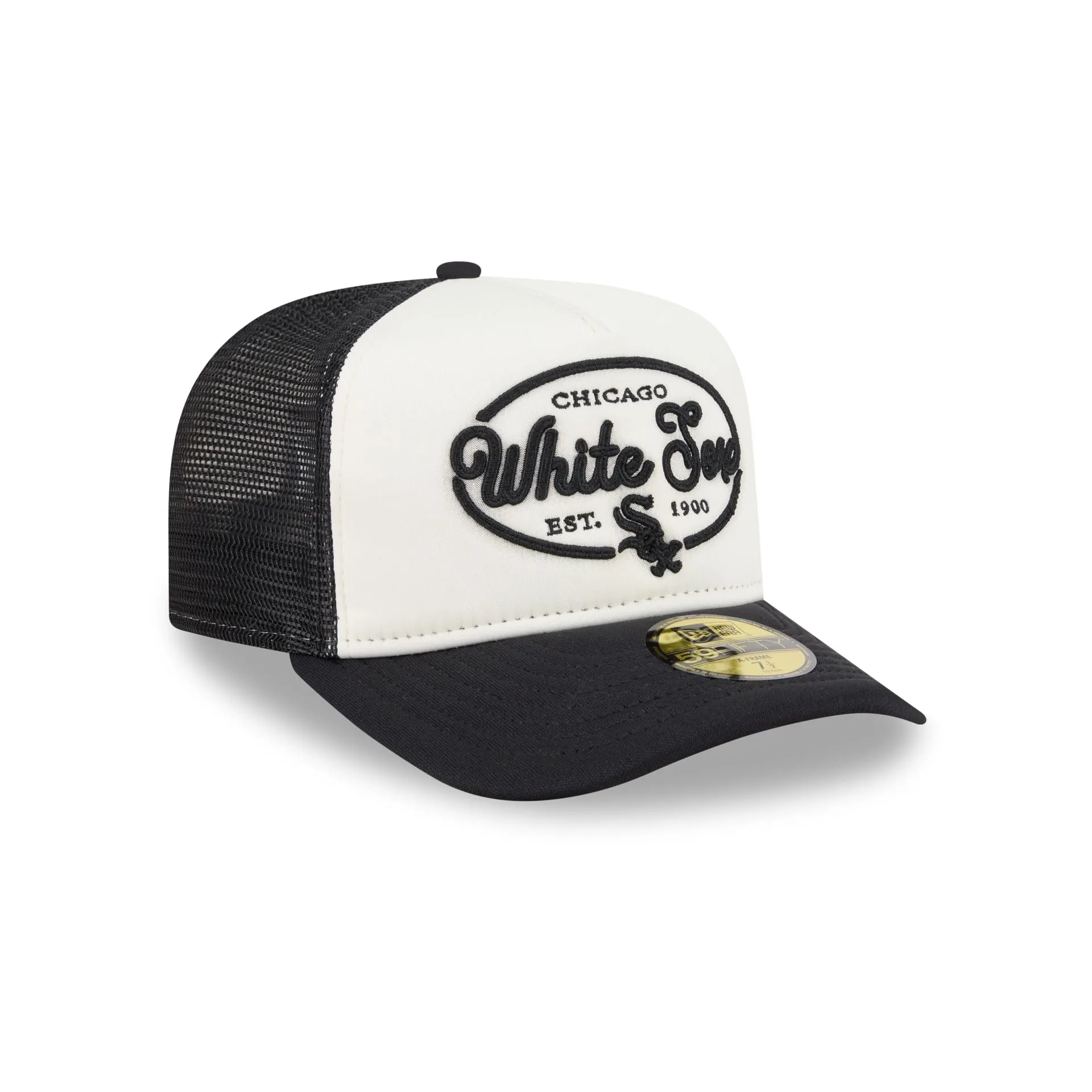 Chicago White Sox Chrome 59FIFTY Fitted Trucker Hat sold by New Era product image thumbnail 3