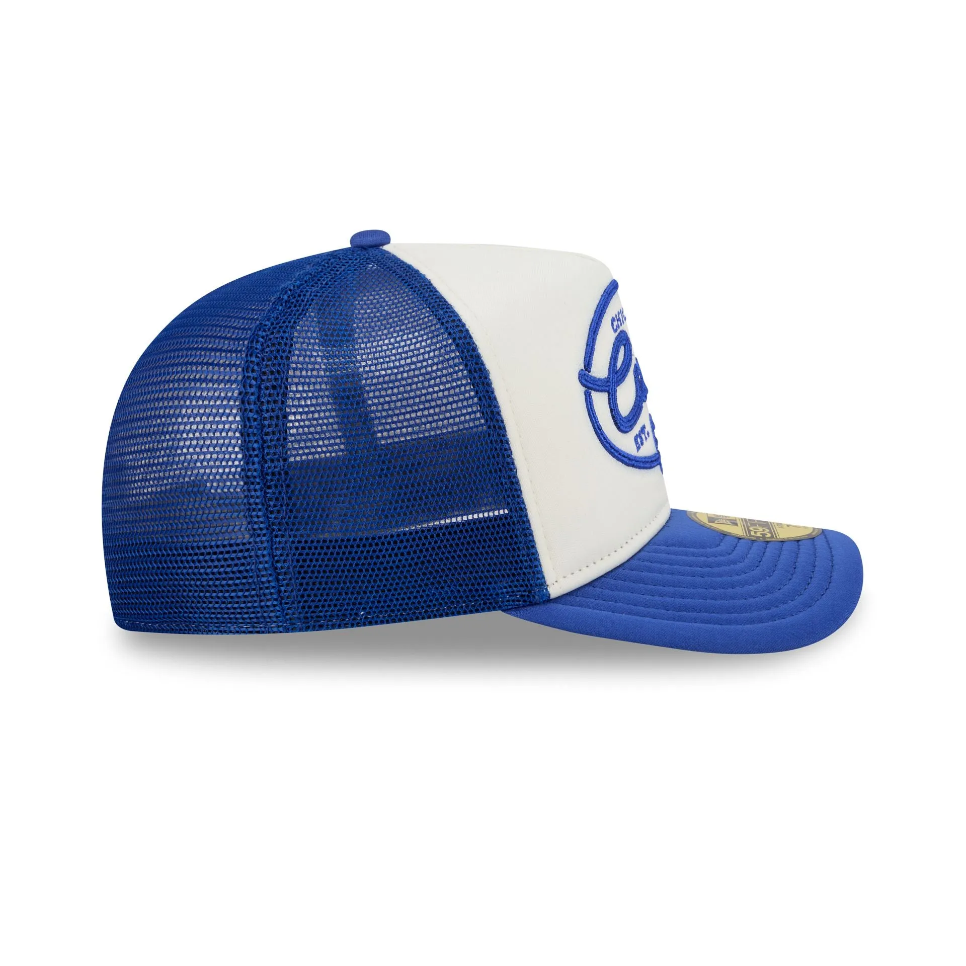 Chicago Cubs Chrome 59FIFTY Fitted Trucker Hat sold by New Era product image thumbnail 5