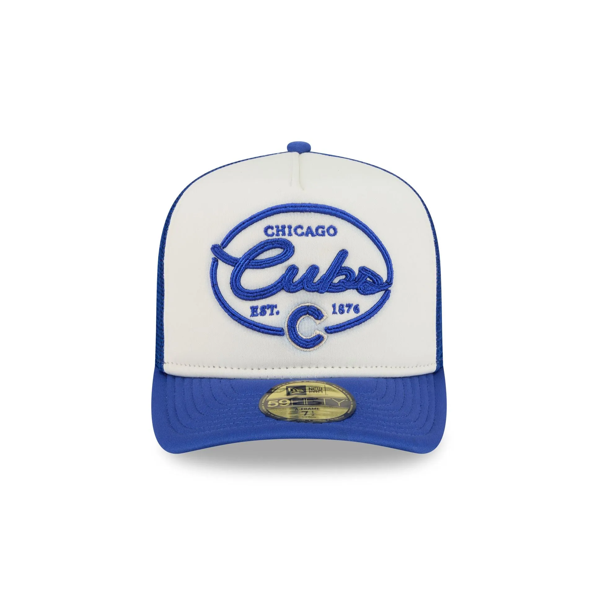 Chicago Cubs Chrome 59FIFTY Fitted Trucker Hat sold by New Era product image thumbnail 2