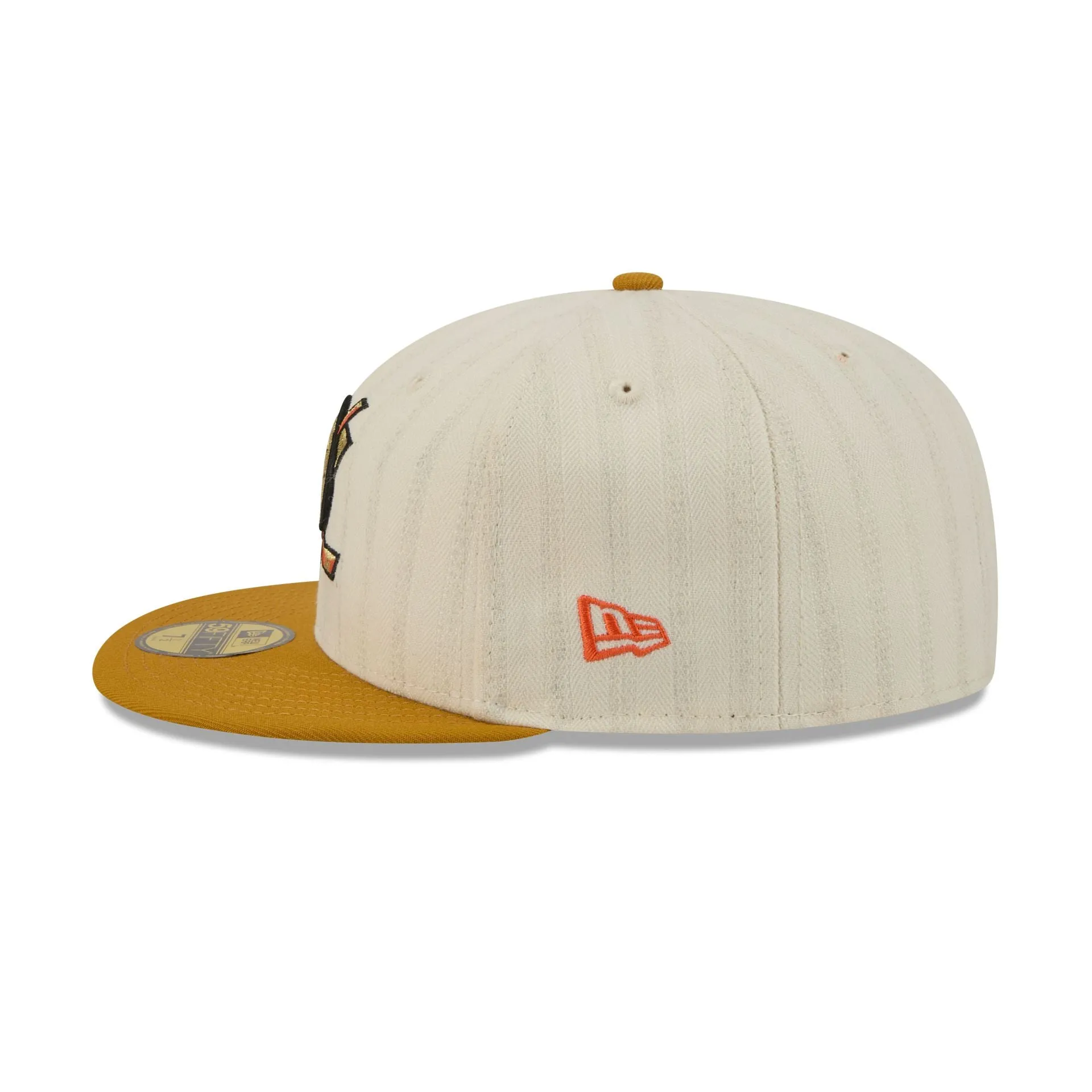 Anaheim Ducks Chrome Herringbone 59FIFTY Fitted Hat sold by New Era product image thumbnail 5