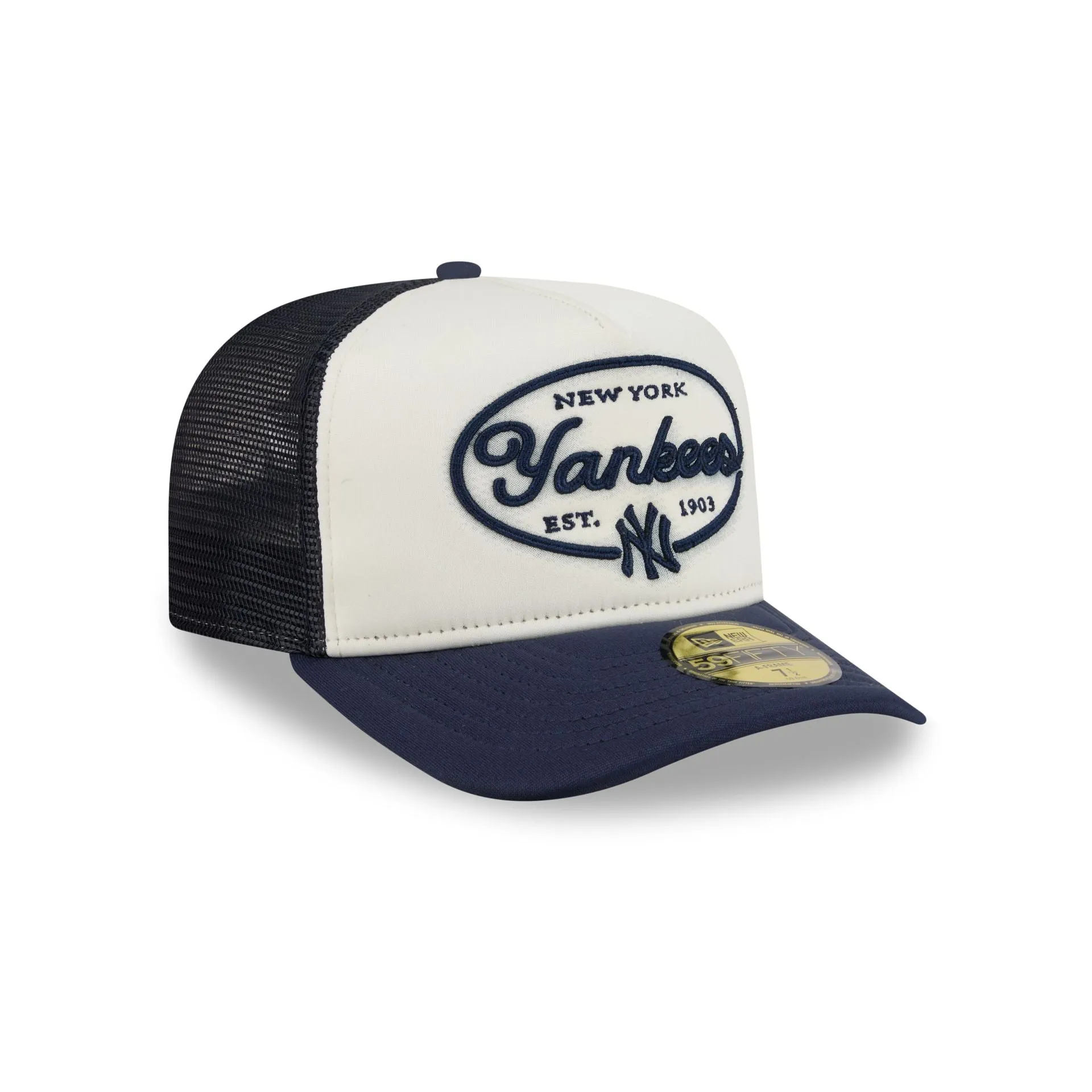 New York Yankees Chrome 59FIFTY Fitted Trucker Hat sold by New Era product image thumbnail 3