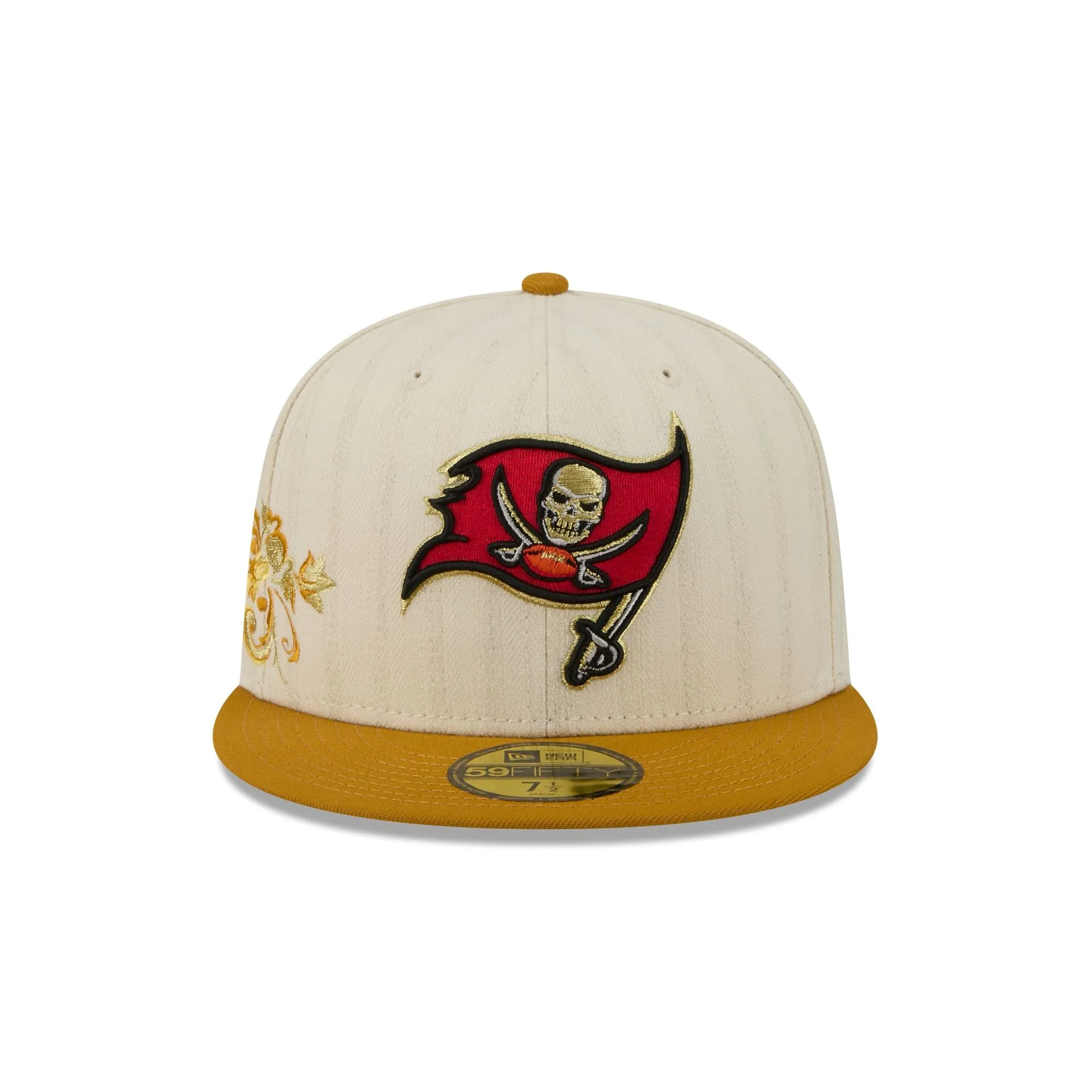 Tampa Bay Buccaneers Chrome Herringbone 59FIFTY Fitted Hat sold by New Era product image thumbnail 2