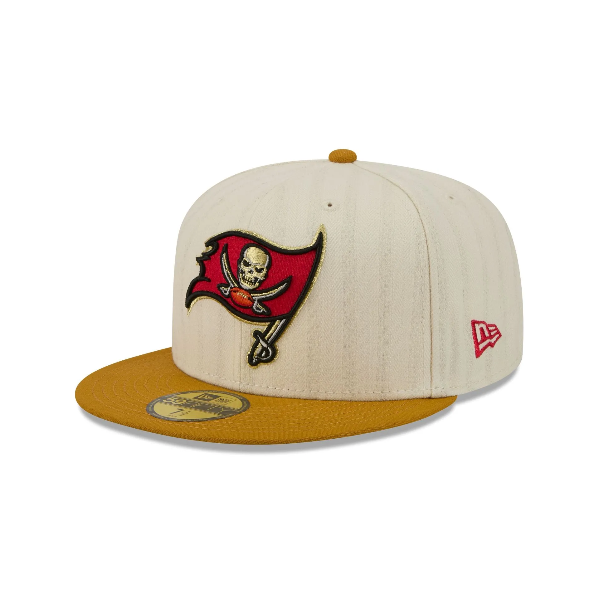 Tampa Bay Buccaneers Chrome Herringbone 59FIFTY Fitted Hat sold by New Era product image thumbnail 3