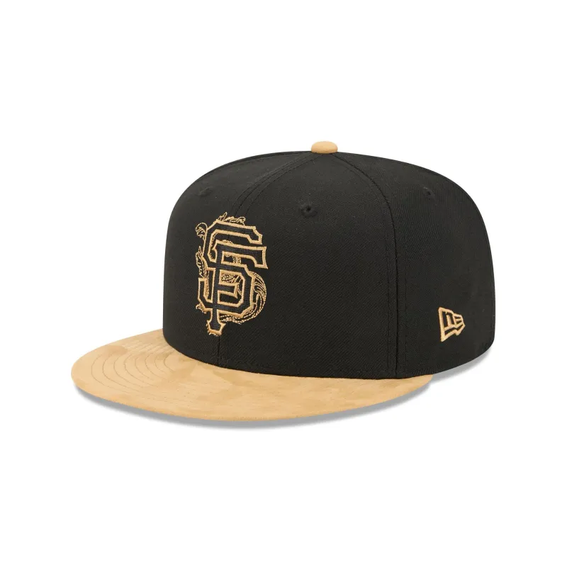 San Francisco Giants Black Wool 59FIFTY Fitted Hat made by New Era