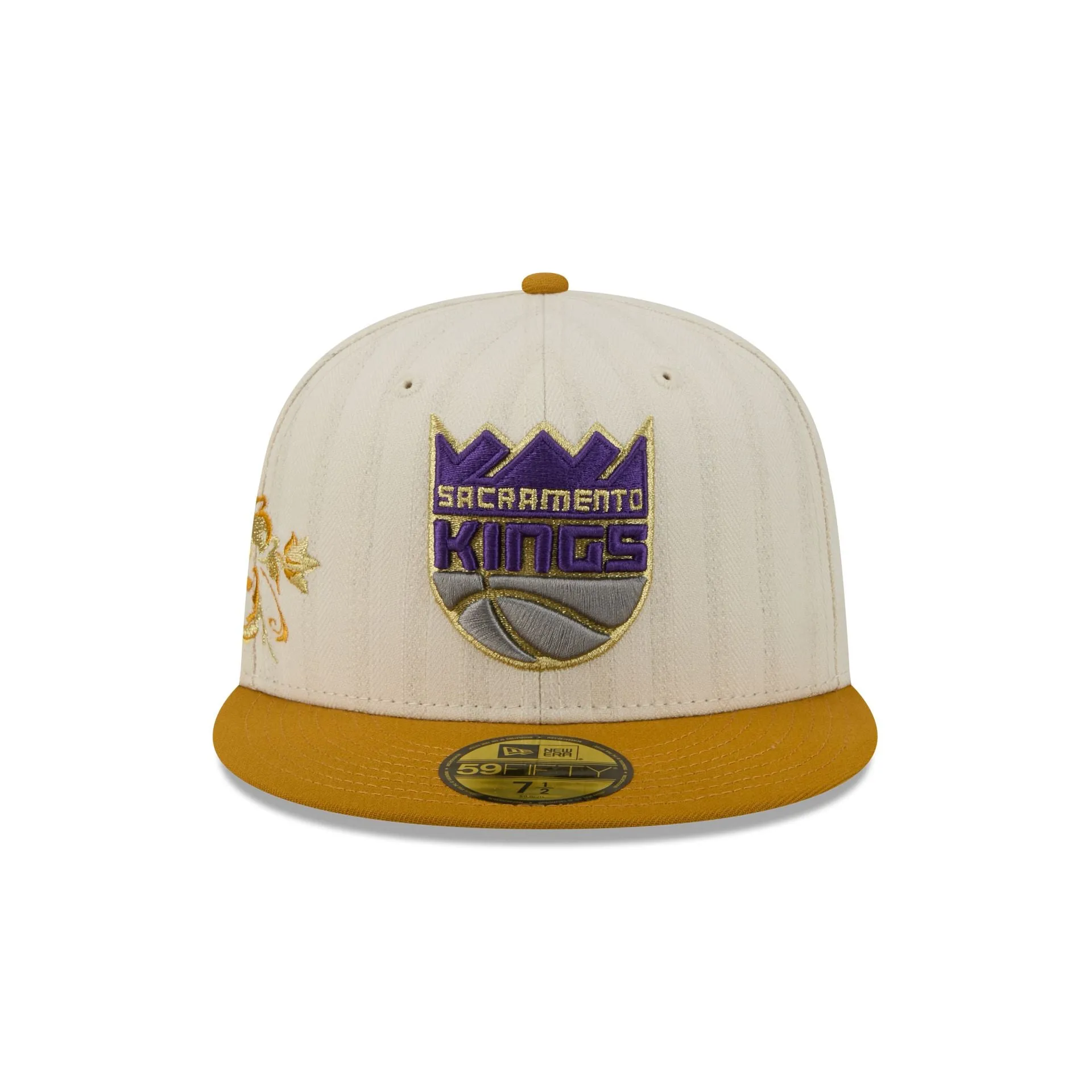 Sacramento Kings Chrome Herringbone 59FIFTY Fitted Hat sold by New Era product image thumbnail 2