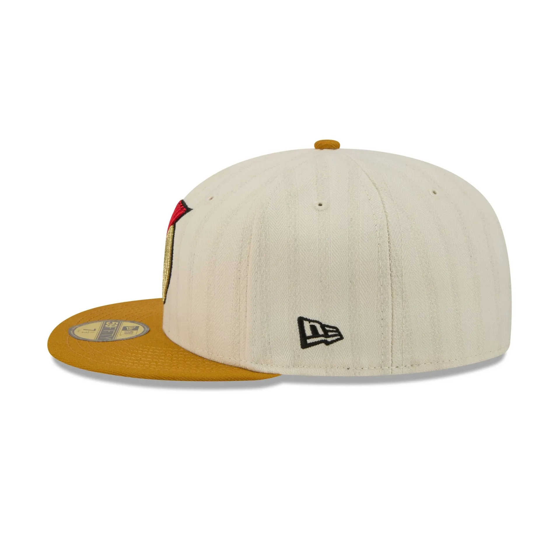 Portland Trail Blazers Chrome Herringbone 59FIFTY Fitted Hat sold by New Era product image thumbnail 5