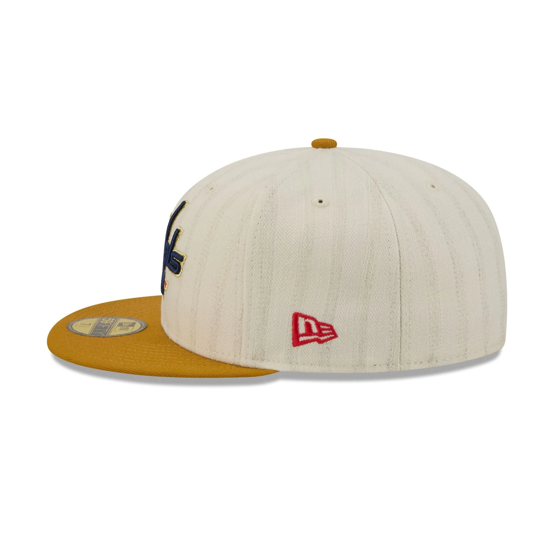 Washington Capitals Chrome Herringbone 59FIFTY Fitted Hat sold by New Era product image thumbnail 5