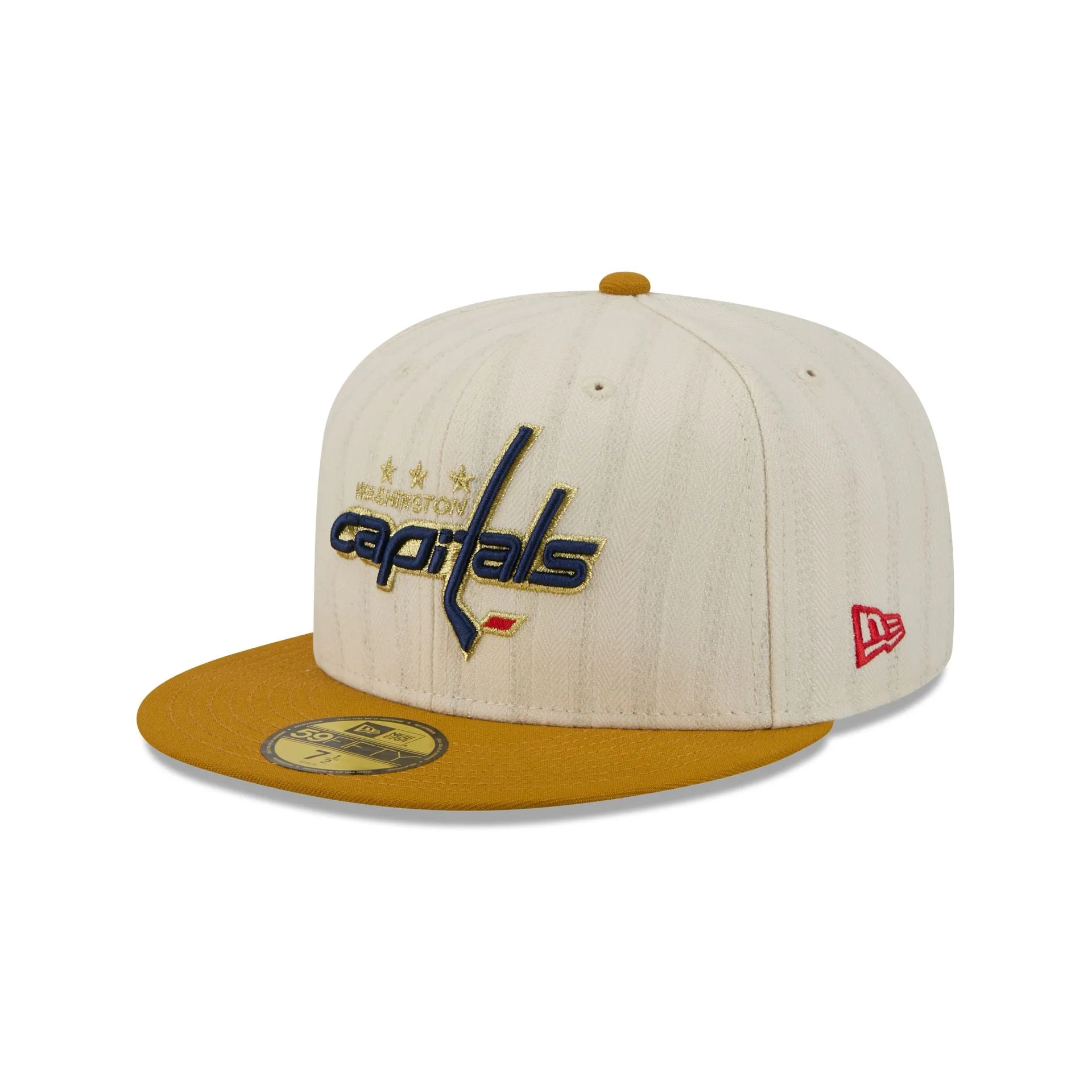 Washington Capitals Chrome Herringbone 59FIFTY Fitted Hat sold by New Era product image thumbnail 3