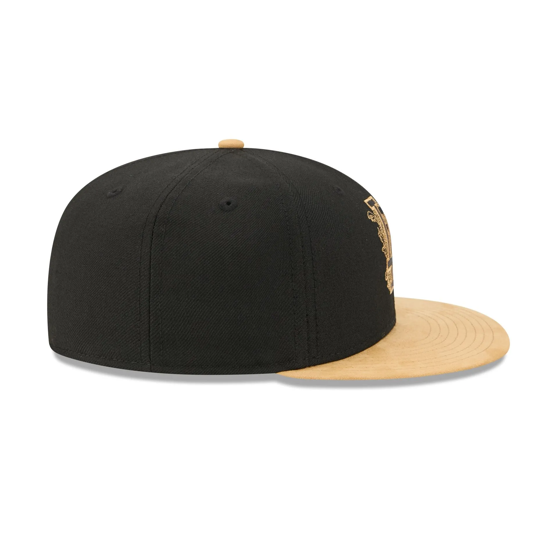 Los Angeles Dodgers Black Wool 59FIFTY Fitted Hat sold by New Era product image thumbnail 5