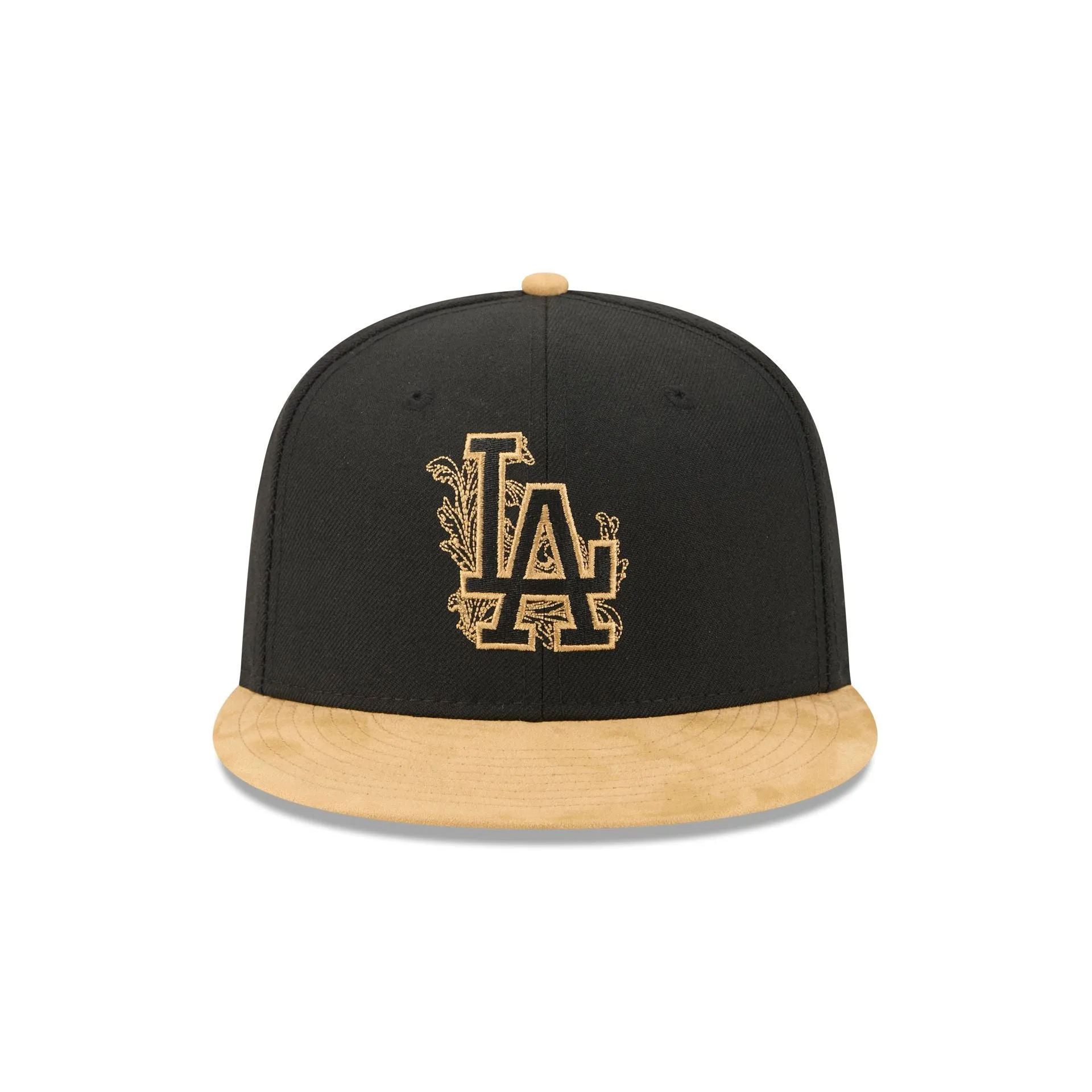 Los Angeles Dodgers Black Wool 59FIFTY Fitted Hat sold by New Era product image thumbnail 2