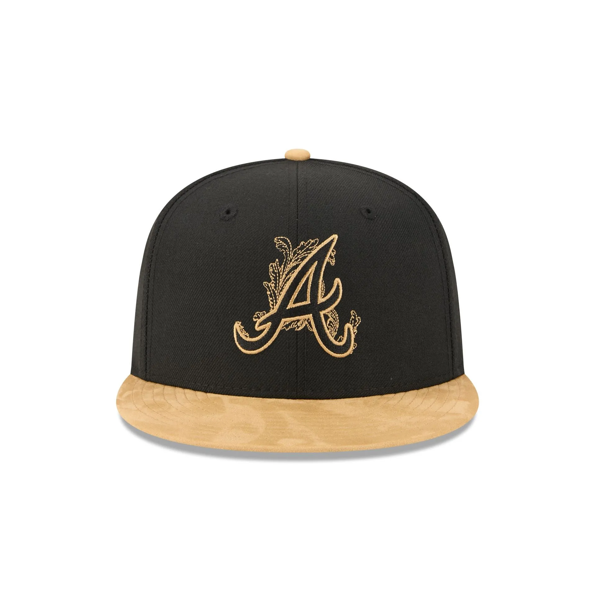 Atlanta Braves Black Wool 59FIFTY Fitted Hat sold by New Era product image thumbnail 2