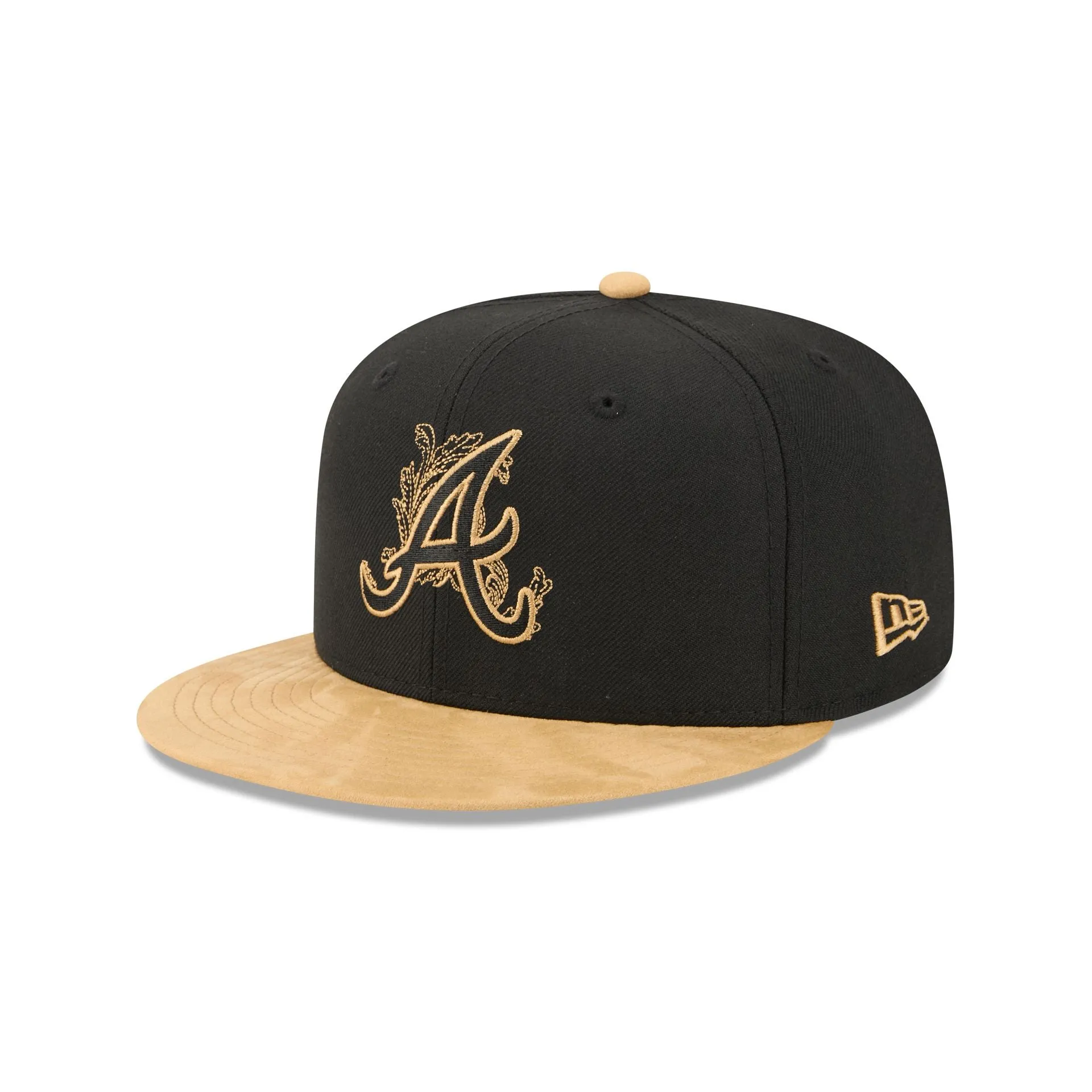 Atlanta Braves Black Wool 59FIFTY Fitted Hat sold by New Era