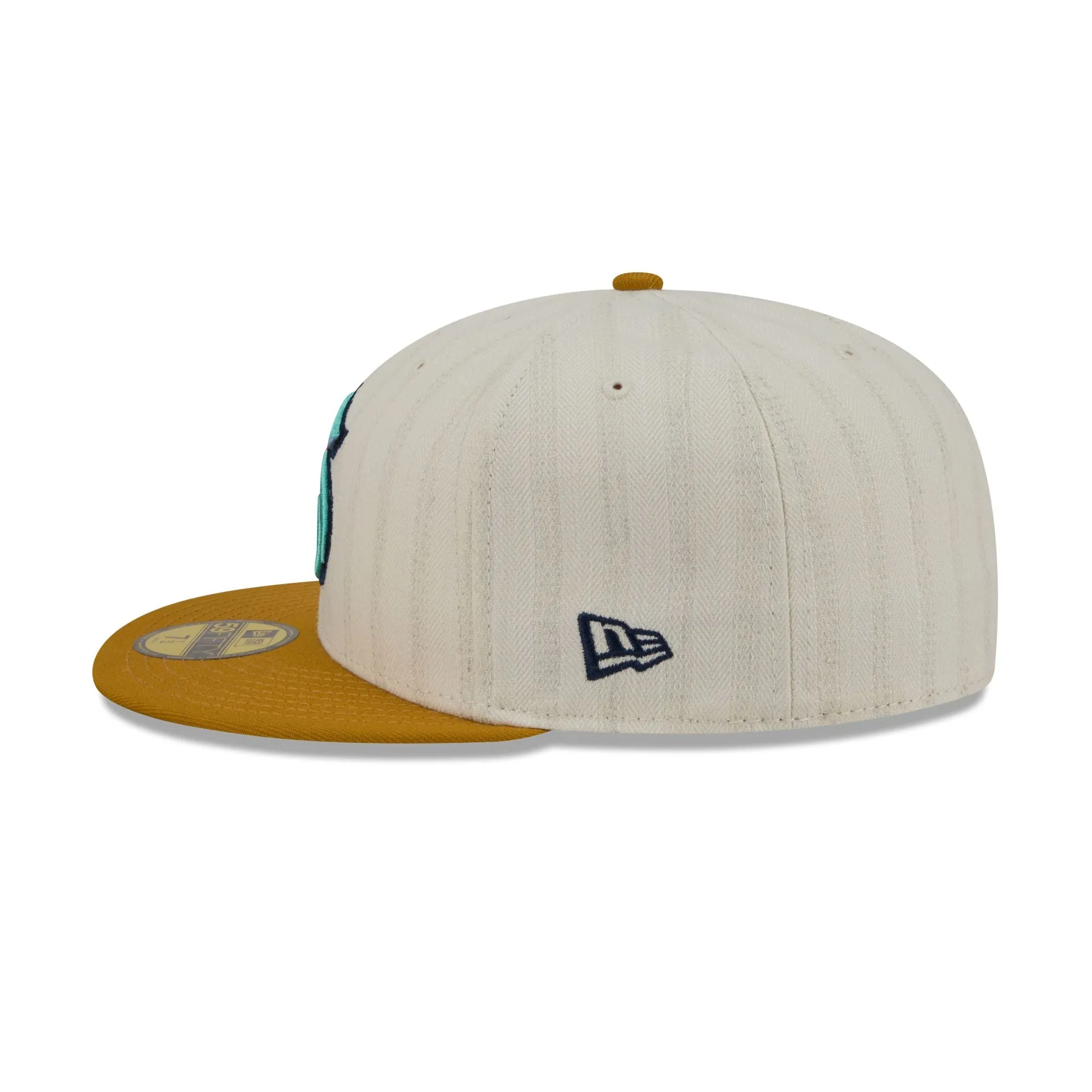 Seattle Kraken Chrome Herringbone 59FIFTY Fitted Hat sold by New Era product image thumbnail 5