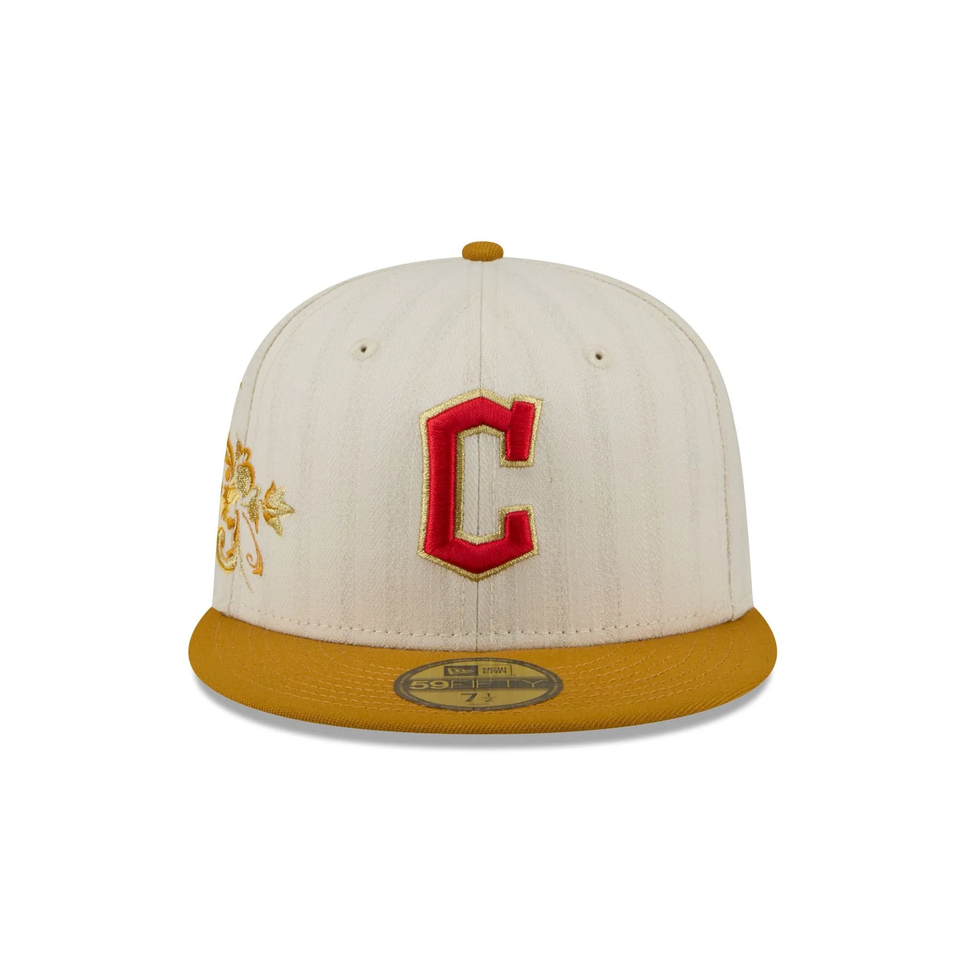 Cleveland Guardians Chrome Herringbone 59FIFTY Fitted Hat sold by New Era product image thumbnail 2