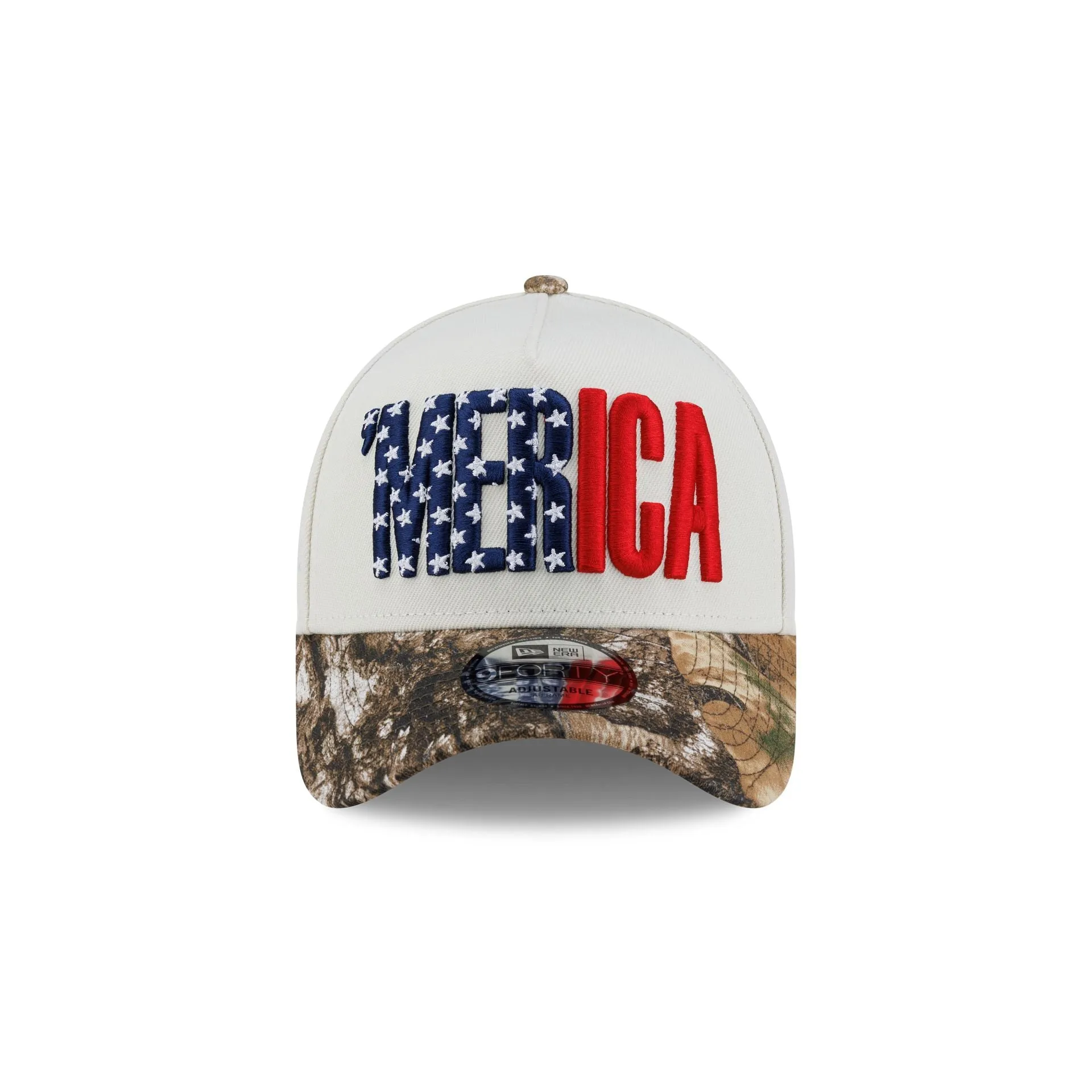 New Era Cap 'Merica Chrome White 9FORTY A-Frame Snapback Hat sold by New Era product image thumbnail 2