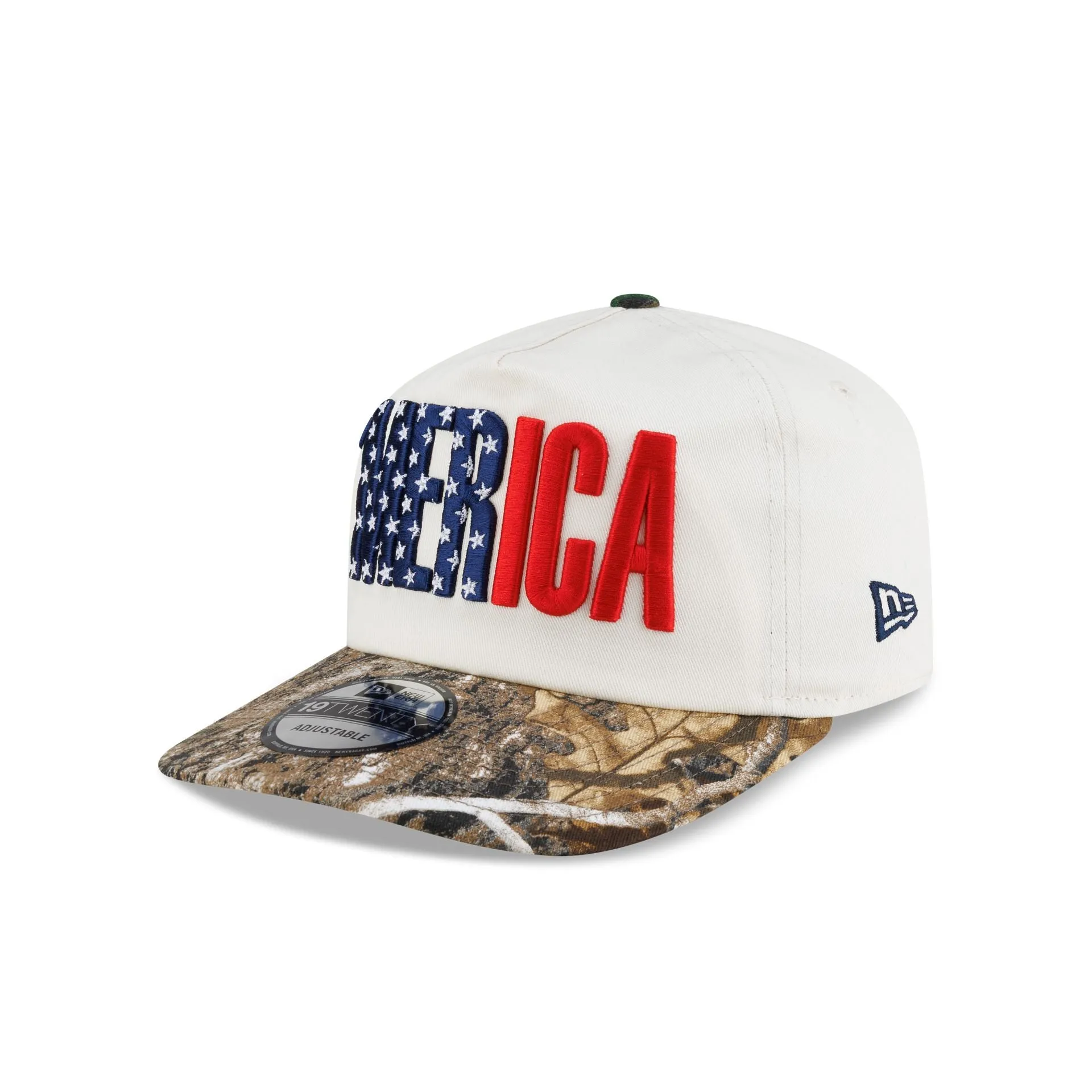 New Era Cap 'Merica Chrome White 19TWENTY Adjustable Hat sold by New Era product image thumbnail 3