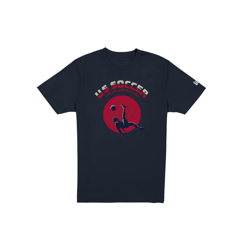 U.S. Soccer Men's National Team Established Navy T-Shirt made by New Era